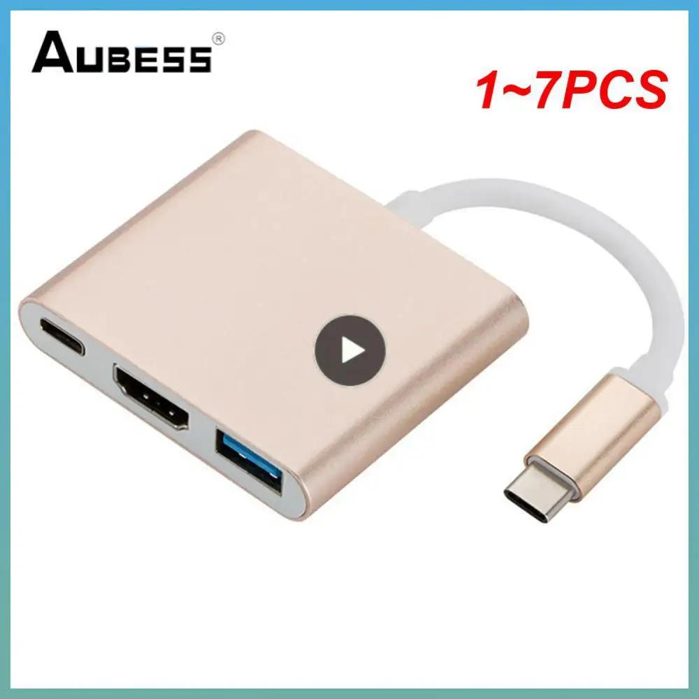 USB CŸ to HDMI ȣȯ 1080P USB C  , USB 3.1 Ʈ 3 CŸ ġ, 1-7 